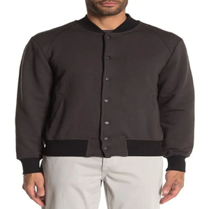 All-Day Comfort Custom Men’s Bomber – 100% Breathable Cotton Twill – Personalized <b>Travel</b> <b>Jacket</b> - Product Image 4