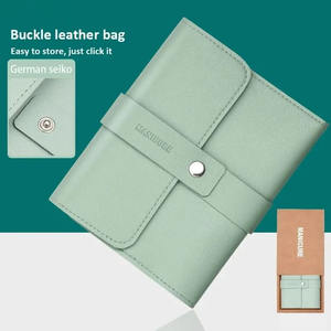 Ensemble de coupe-ongles en acier inoxydable, 12-16 pièces, avec sac pliable, kits de coupe-ongles pour manucure, ciseaux, outil de beauté et de maquillage - Product Image 4