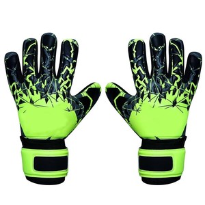 Match Grip Youth Adult Goalkeeper Gloves Latex Palm Finger Protection Soccer Goalie Gloves <b>Custom</b> <b>Logo</b> OEM - Product Image 1