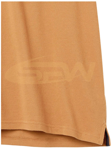 Polo en coton noir à manches courtes pour homme, couleur unie, décontracté, respirant, tissu Oxford, coupe classique - Product Image 5
