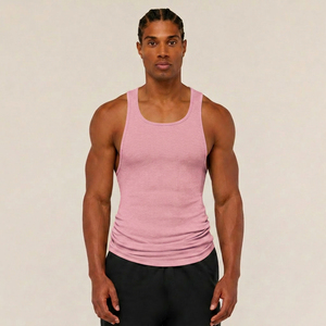 Camiseta Deportiva sin Mangas para Hombre con Tela de Secado Rápido para Correr, Gimnasio y Programas de Ejercicio, Camiseta Deportiva Transpirable para Hombre - Product Image 5