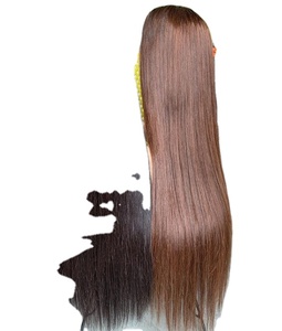Paquete de Cabello Humano Virgen Remy Liso Natural con Frontal 13*4 de Trama Única - Product Image 3
