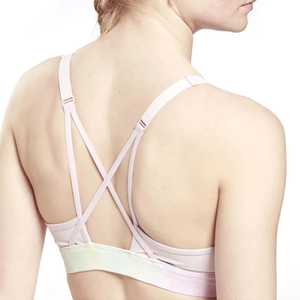 Womens High Impact Sports <b>Bra</b> Seamless Ribbed Yoga <b>Bra</b> Quick Dry Fitness Gym Workout <b>Racerback</b> Adjustable Support - Product Image 6