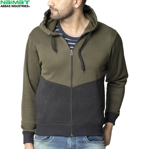 Comfortable <b>Thick</b> Cotton Zip Up Hoodie Men Soft Knit <b>Cardigan</b> Style Gym Sweat Shirt Warm Active Outwear - Product Image 6