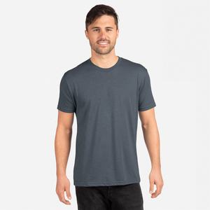 Next Level Apparel Indigo Unisex Tri-Blend camiseta impresión personalizada hombres cuello redondo transpirable en blanco Tri-Blend camiseta para hombres - Product Image 1