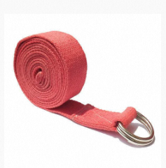 Sangle de yoga en coton multicolore réglable pour exercices d'étirement, vente en gros, prix avantageux, provenance indienne - Product Image 2