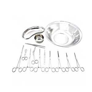 Juego de instrumentos quirúrgicos para colecistectomía de cirugía general, 25 piezas, para procedimientos de vesícula biliar y abdominales - Product Image 1