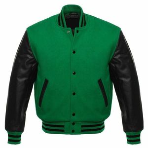 Latest Design Canvas Stand Collar Baseball & Letterman Style Men's Plus Size <b>Jackets</b> with Custom Colors and High Quality - Product Image 6