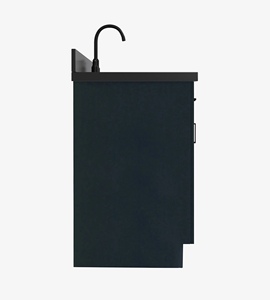 Gabinete de Baño OEM Timothy de 36 Pulgadas con Lavabo a la Derecha, Solo Gabinete, 7 Opciones de Acabado, Venta al por Mayor, Fábrica en Vietnam - Product Image 4