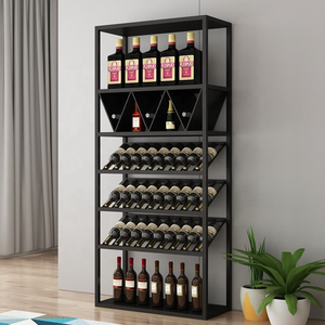 Estante Metálico de Varios Niveles para Almacenamiento de Vino, Estante Cromado para Botellas de Vino para el Hogar, Bar y Cocina - Product Image 5
