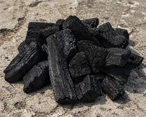Charbon de bois noir original premium d'Indonésie, marque Nut Sulawesi, 3 heures de combustion, pour barbecue, bois dur, 3% de cendres - Product Image 3