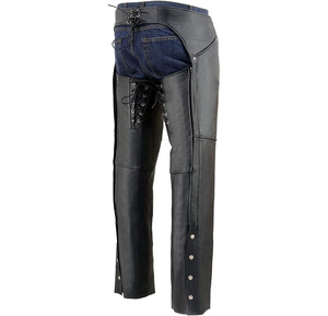 Samroz Sports Premium <b>Leather</b> Customizable All Seasons Motorcycle Riding <b>Chaps</b> for Women Bikers - Product Image 6