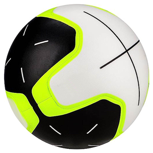 Ballon de football CORE FIELD blanc, noir, vert néon, taille 5, cousu à la main, durable, écologique, pour entraînement et matchs - Product Image 6