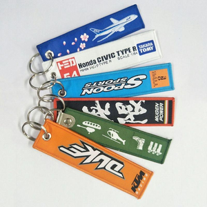 Llavero Bordado de Doble Cara de Alta Calidad con Logotipo de Marca, Personalización Rápida, para Regalos de Eventos y Otras Joyas - Product Image 3