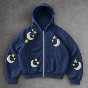 Sudaderas Lightning Tiger con Estampado Animal, Capucha y Cierre Frontal, Marca Privada, Solicitud de Muestras, Catálogo del Proveedor, Mercancía de Temporada - Product Image 1