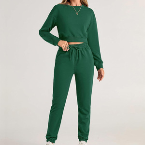 Conjunto Deportivo Corto Personalizado para Mujer, Chándal de Algodón Suave, Ropa Deportiva Informal, Proveedor Mayorista de Pakistán - Product Image 4