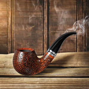 ไปป์สูบบุหรี่ไม้มะเกลือทำมือขายส่ง พร้อมอุปกรณ์เสริม เทคนิคการเคลือบแบบด้าน ใช้ซ้ำได้ ราคาถูกกว่า - Product Image 2