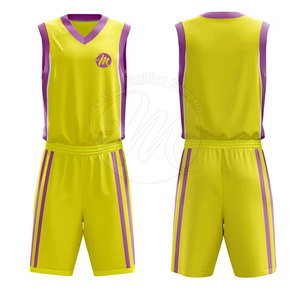 Uniforme de Baloncesto Deportivo, Diseño de Color Personalizado, Precio Accesible, Uniforme de Baloncesto de la Mejor Calidad - Product Image 3