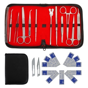 Conjunto de anatomía médica básica Instrumentos quirúrgicos de calidad para disección veterinaria Punto dental de lujo empaquetado en una caja - Product Image 5