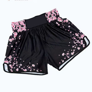 Servicio OEM, Shorts de Entrenamiento de MMA y Muay Thai Sublimados, Ropa Deportiva Transpirable y Resistente para Entrenamiento de Boxeo, Shorts de Muay Thai - Product Image 1