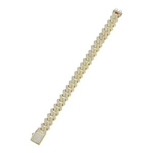 Bracelet Chaîne Maille Cubaine Miami en Or Personnalisé, Massif et Rempli, Bijou de Luxe Unisexe, Style Classique et Imposant, Idéal pour un Cadeau - Product Image 3