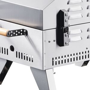 Forno per Pizza Portatile a Gas da Esterno 13 Pollici con Pietra in Cordierite Rinforzata per Uso Esterno - Product Image 6