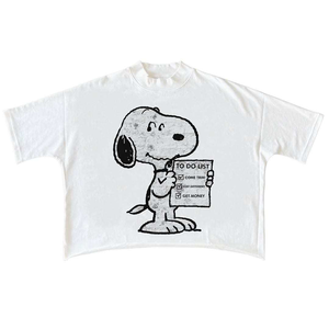 T-shirt en coton épais uni pour homme, 300 GSM, avec logo personnalisé, pour streetwear, t-shirt boxy - Product Image 5