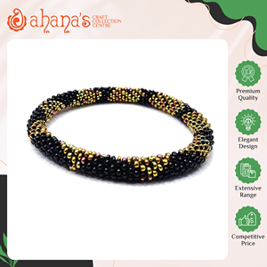 Trusted Dealer Selling Best Quality High Grade Made Nepal Ahana's Trendy Multi Colors Glass Seed <b>Beads</b> <b>Bracelet</b> Women Casual - Product Image 2