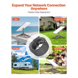 Cavo di Prolunga RV da 150 Piedi con Anima in Rame Resistente per Starlink Gen 2, Compatibile con Standard Generazione 2, 24 AWG - Product Image 6