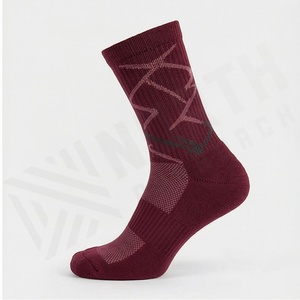 <b>Women</b> Tight <b>Compression</b> Polyester Nylon Running <b>Socks</b> Athletic Sports Support Breathable Moisture Wicking Pro Customized Color - Product Image 3