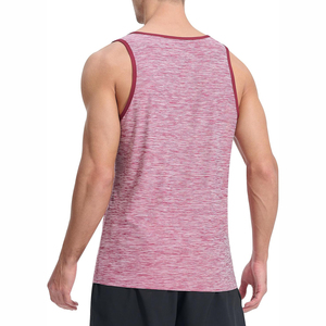 <b>Top</b> Quality Men's Gym Singlets Custom Cotton Tank <b>Tops</b> Breathable Knitted Sports Bodybuilding Fitness Fashion Pakistan Made - Product Image 3