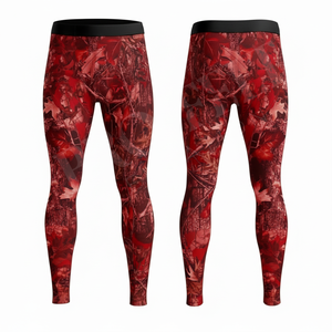 Leggings de compression à motif camouflage intégral pour l'été, pantalons de sport très extensibles, légers et décontractés pour la course et le fitness - Product Image 2