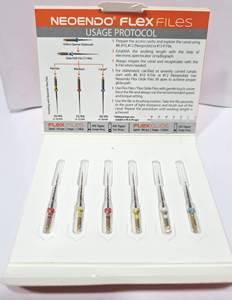 High Grade Neo Endo Flex <b>File</b> Dental Endodontic <b>Hand</b> Instrument for Root Canal Preparation Debridement and Dental Clinics Use - Product Image 6