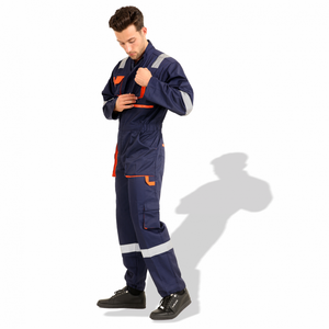 Ropa de Trabajo de Lujo Resistente al Fuego, Overol Personalizable de Color Único con Característica Transpirable, Nuevo Estilo, Traje de Seguridad Contra Incendios - Product Image 1