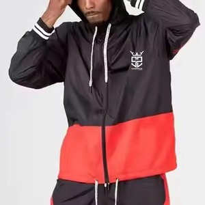 Combinaisons coupe-vent de haute qualité, couleur personnalisée, pour hommes, confortables, prix bas, vente en gros - Product Image 3