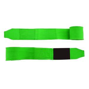 QUIRE SPORTS - Vendas de Muay Thai y Kickboxing Profesionales de 180 Pulgadas, Elásticas, Estilo Mexicano, Color Verde Lima, para Boxeo y MMA - Product Image 2