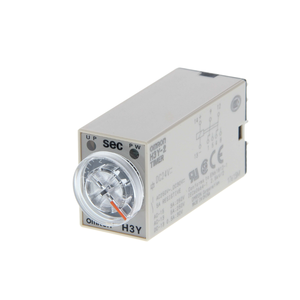 Mini-relais temporisé multifonction DPDT 24 V CC, protection scellée, 30 secondes, à brancher - Product Image 3