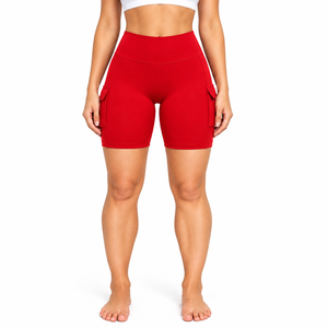 Women Biker <b>Shorts</b> High Waisted Fitness Yoga Gym Workout <b>Cycling</b> Stretch Activewear Premium Custom Logo Wholesale Service Design - Product Image 1