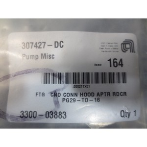 AMAT 3300-03883 FTG CND CONN HOOD APTR RDCR - Equipo y Piezas de Semiconductores de Confianza de la Marca Global Legacy - Product Image 1