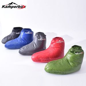 Kamperbox AQ3 Sleeping Gear Down Slippers Socks Booties for Enhanced Comfort While Camping - Product Image 6