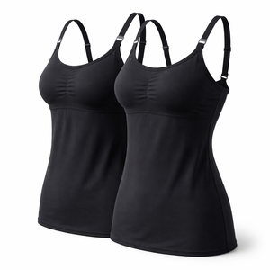 Débardeurs d'allaitement pour femmes, directement de l'usine - Vente en gros, OEM, designs personnalisés disponibles - Product Image 3