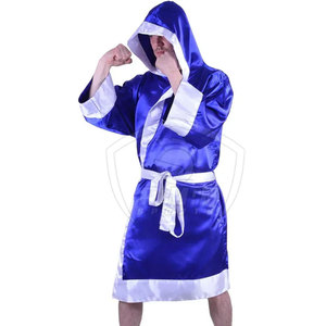 Venta al por Mayor de Fábrica: Bata de Boxeo para Hombre en Satén/Poliéster, de Secado Rápido, Transpirable y Personalizable - Product Image 6