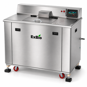 Broyeur de déchets alimentaires domestique Exbio 300 kg/jour en acier inoxydable 2 CV, facile à utiliser, pour compostage - Product Image 1
