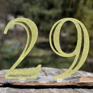 Luxury Metal Place <b>Card</b> Holders <b>Table</b> Numbers for Wedding and Party Supplies - Product Image 1