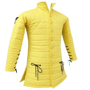 Abrigo Gambeson Medieval Hecho a Mano, Manga Larga, Acolchado Grueso de Algodón, Chaqueta Aketon Larga, Disfraz de Caballero para Recreación Histórica - Product Image 2
