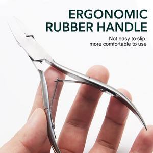 Coupe-cuticules professionnel, ciseaux de manucure, pinces en acier inoxydable, coupe-cuticules, pinces à ongles, outil de pédicure - Product Image 6