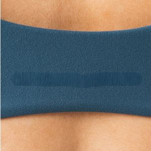 Women's Seamless Sports <b>Bra</b> Teal <b>Blue</b> Performance Workout <b>Bra</b> Breathable Moisture Wicking Fitness Running Athletic Wear - Product Image 5
