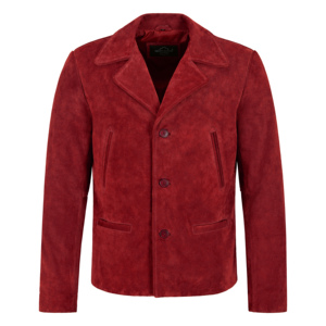 Veste en daim de vache 100% authentique sur mesure pour homme, blazer classique à col, couleurs personnalisées, marque privée, fabricant en gros - Product Image 5