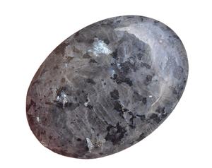 Piedras de Palma de larvikita, piedras de cristal llamativas, palmeras curativas de bolsillo, piedra de Palma metalizada, Gema grande - Product Image 1