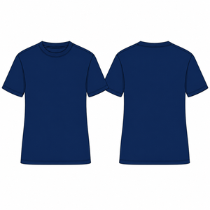 เสื้อยืดคอตตอนหนา 240GSM หรูหรา สกรีนโลโก้ปักเอง ทรงหลวม สตรีทแวร์ เสื้อยืดเจอร์ซีย์แบบยูนิเซ็กซ์สั่งทำได้ - Product Image 2